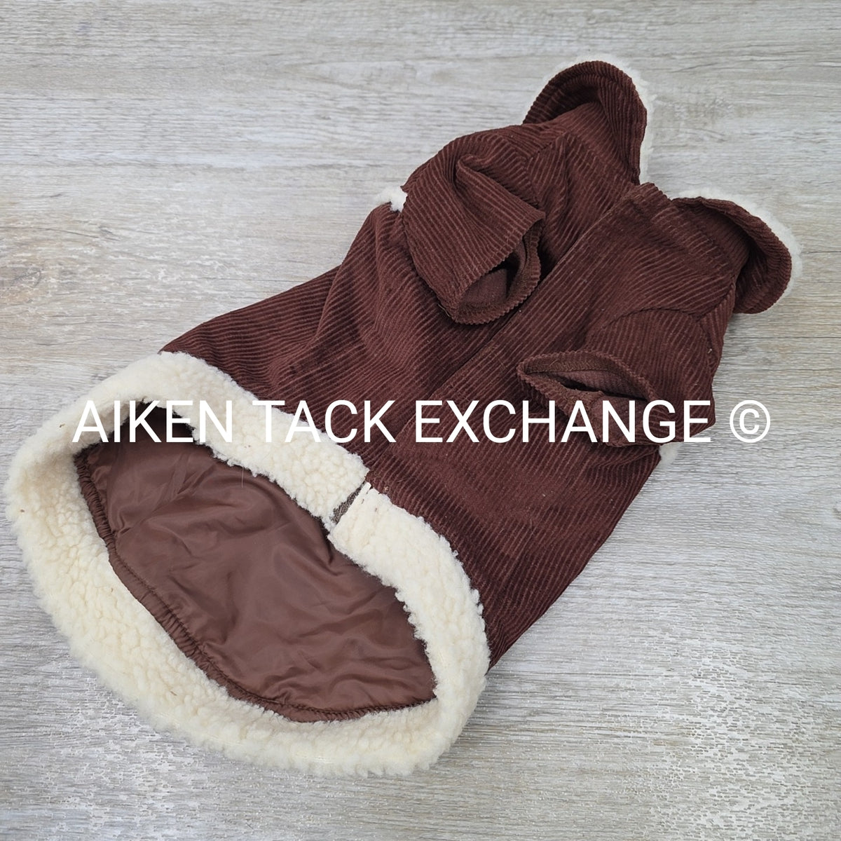 Fleece Dog Hoodie, Size Medium