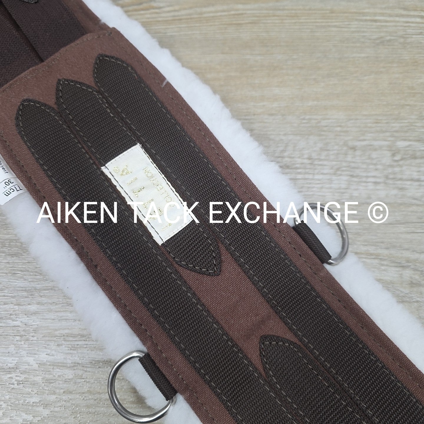 Lettia Memory Foam Western Cinch, Brown, 30"