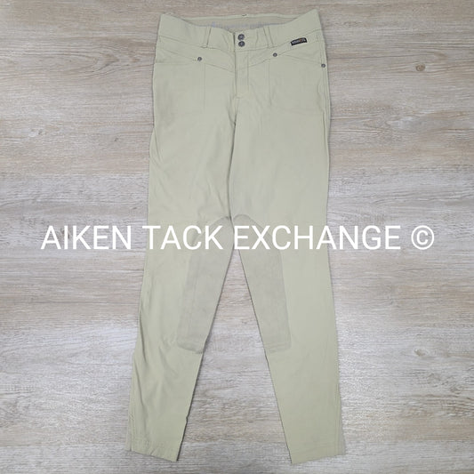 Kerrits Crossover Knee Patch Breeches, Size Large