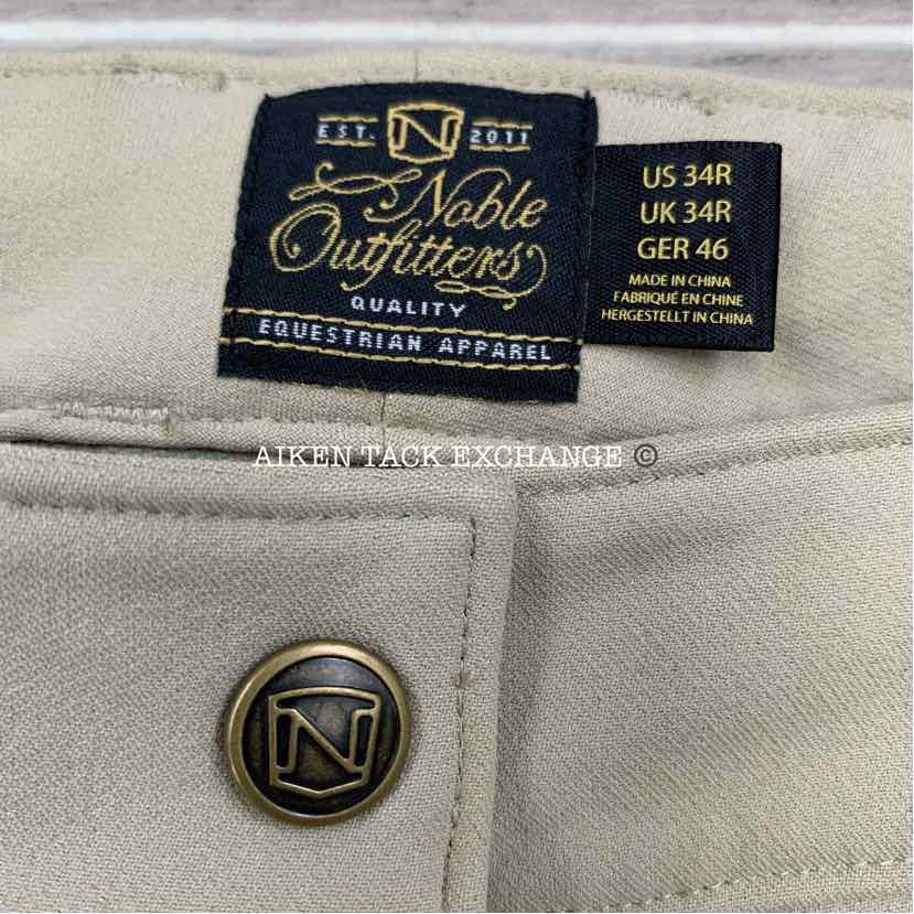 Noble Outfitter's Signature Knee Patch Breeches, Women's 34R