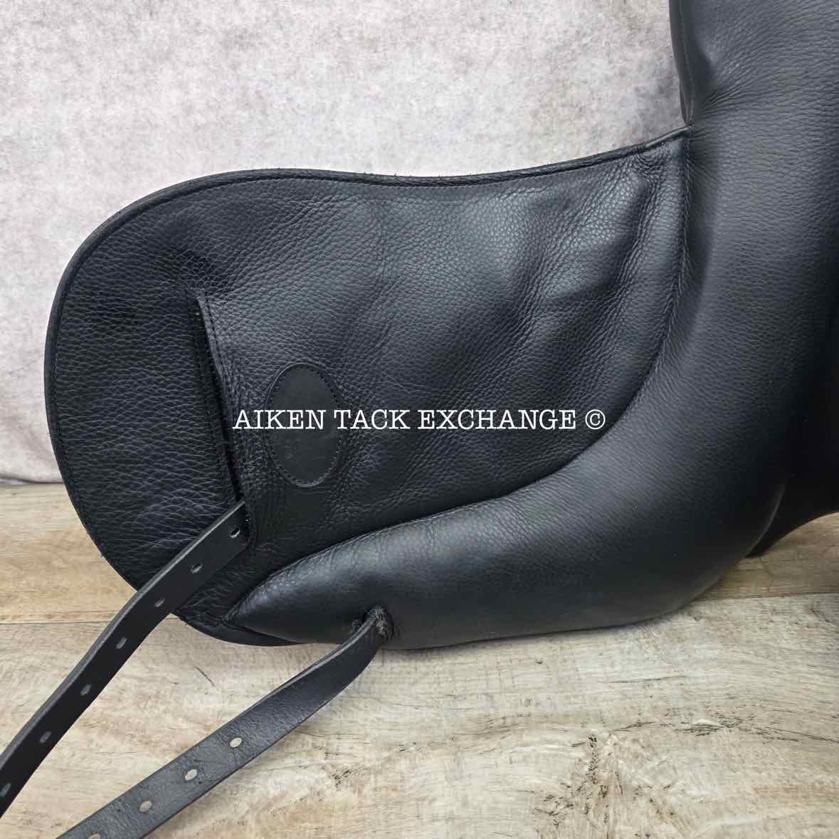 2023 Envy by Custom Saddlery Motion Monoflap Dressage Saddle, 17.5" Seat, Adjustable Tree, Wool Flocked Panels