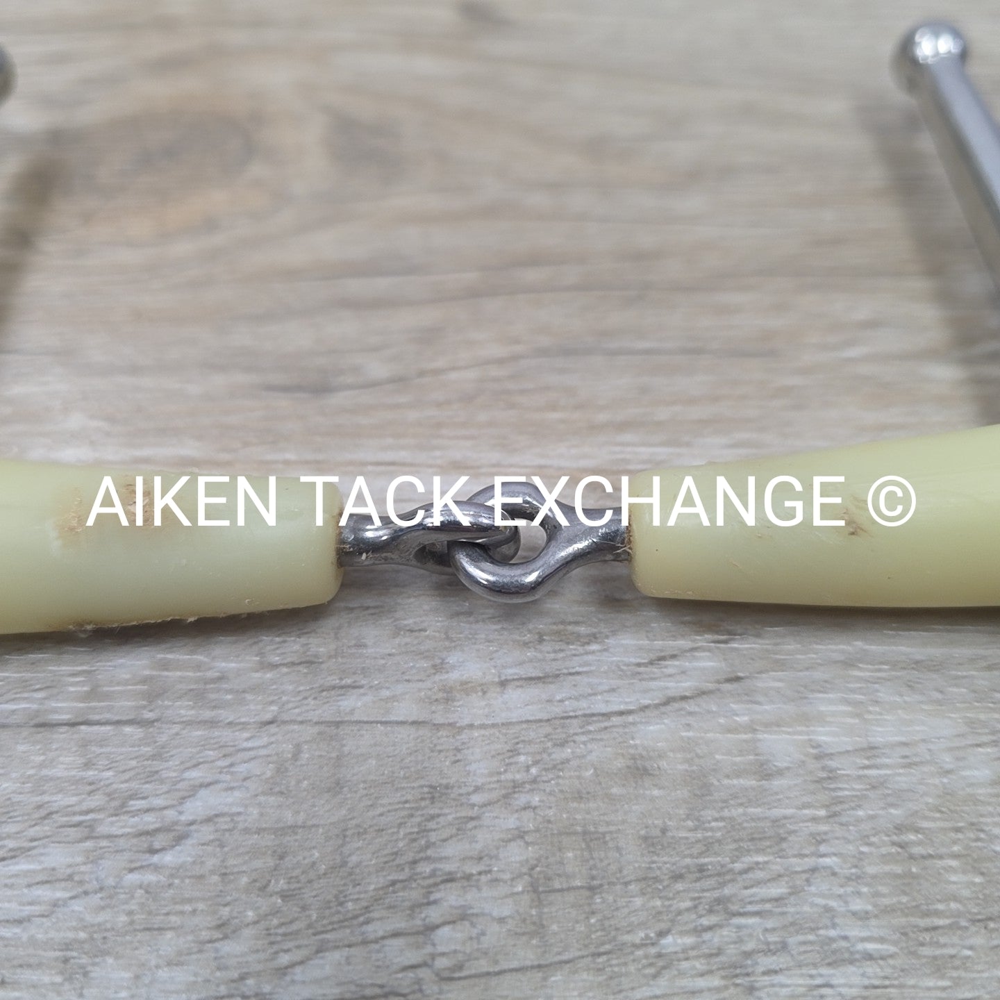 Happy Mouth Single Joint Full Cheek Bit, 5.25" (Has Chew Marks)