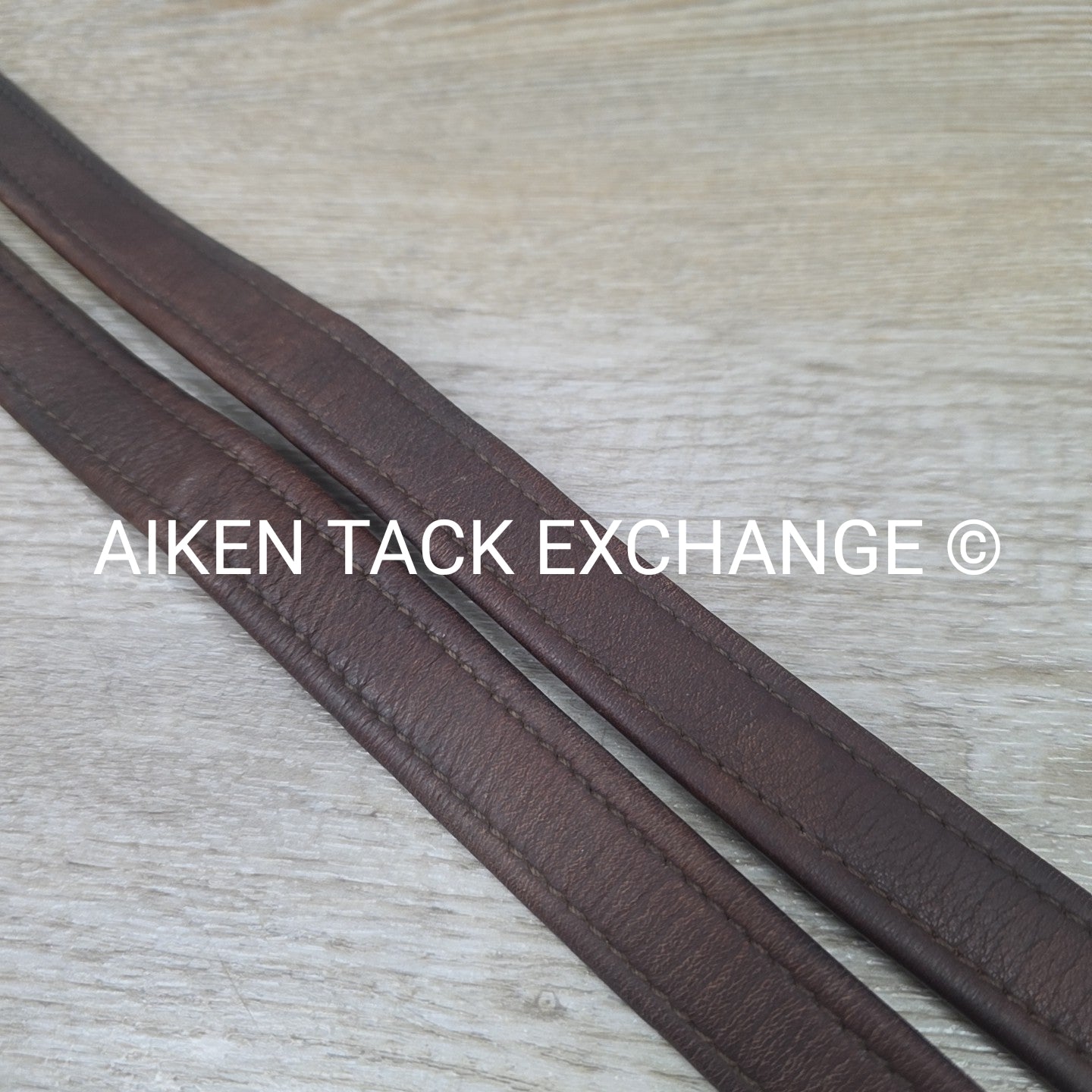 Dover Saddlery Circuit Lined Stirrup Leathers, Brown, 54"