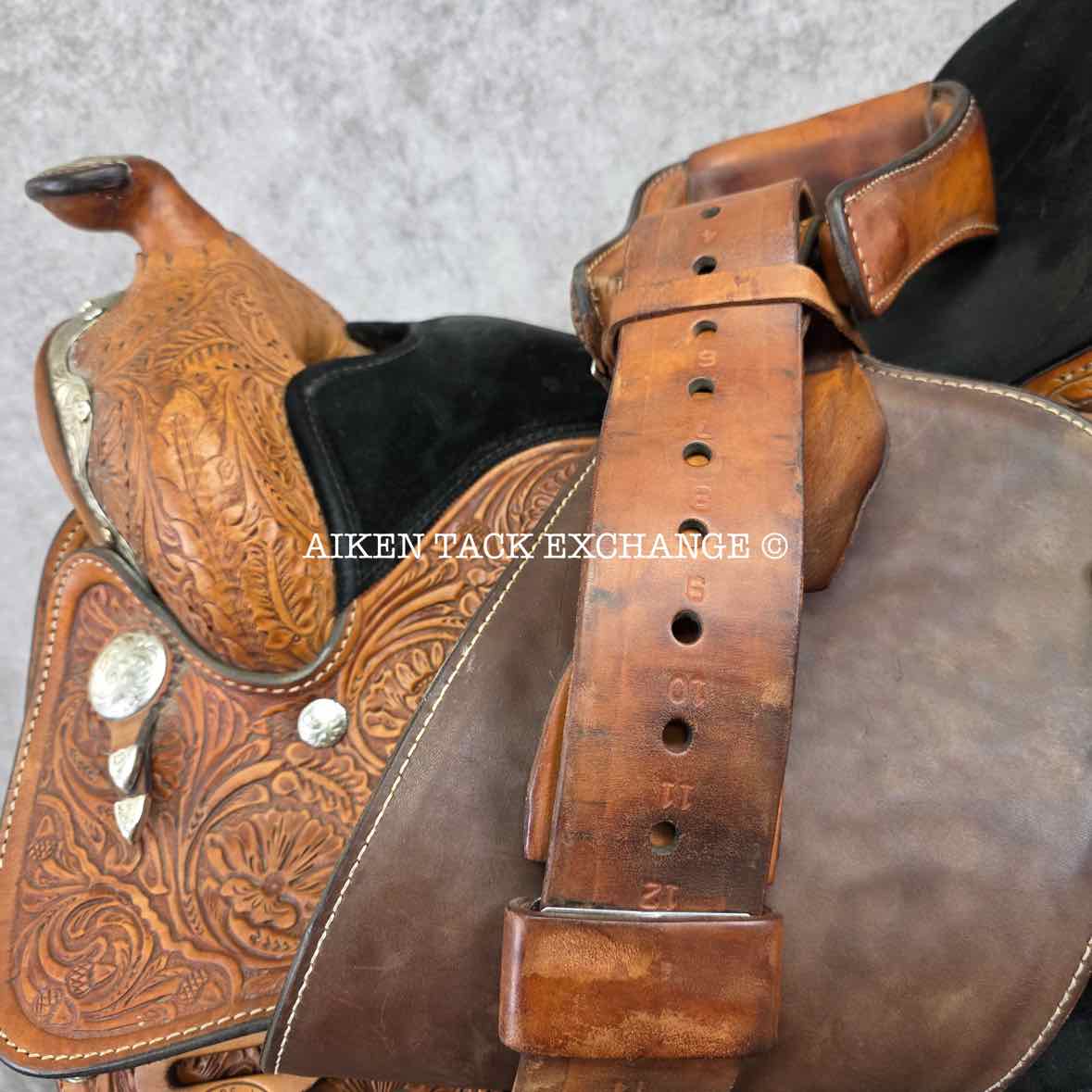 **SOLD** 2001 Circle Y 2916 Equitation Western Saddle, 16.5" Seat, Regular Tree - Semi QH Bars