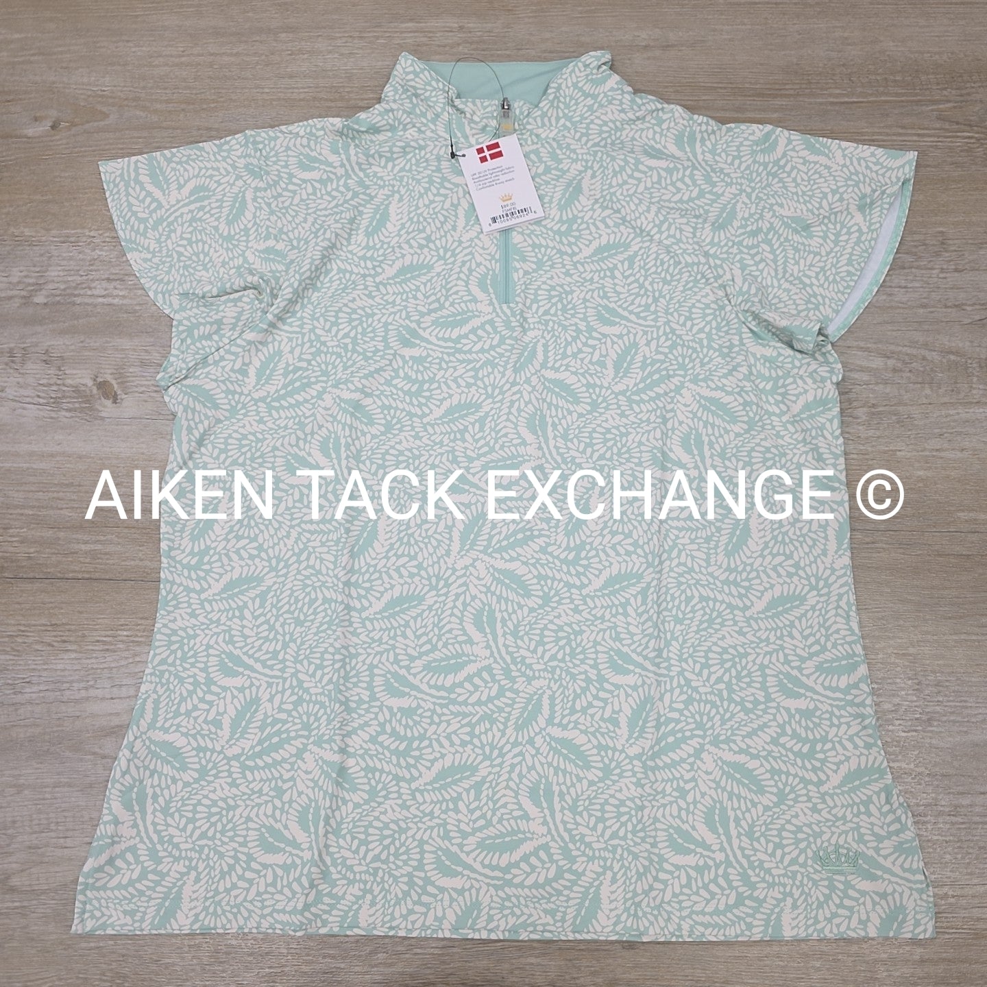 Kastel Denmark Short Cap Sleeve Shirt, Brand New, Women's XLarge
