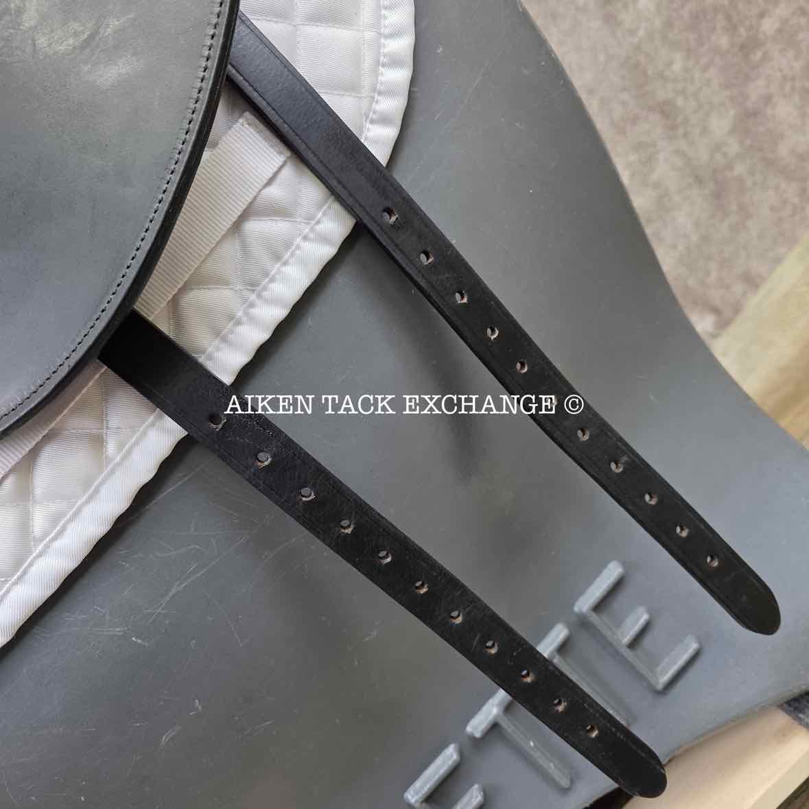 2022 Tempi H Monoflap Dressage Saddle, 18" Seat, M/MW Tree, Wool Flocked Panels