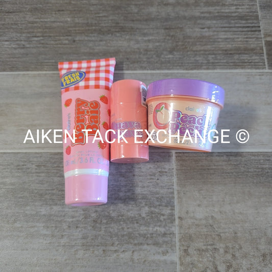 Claire's Body Care Bundle - Body Cream, Body Lotion, Lip Balm