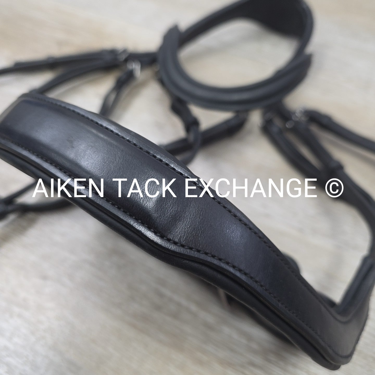 KL Select Red Barn Arena Weymouth Double Bridle, No Reins, Size Full