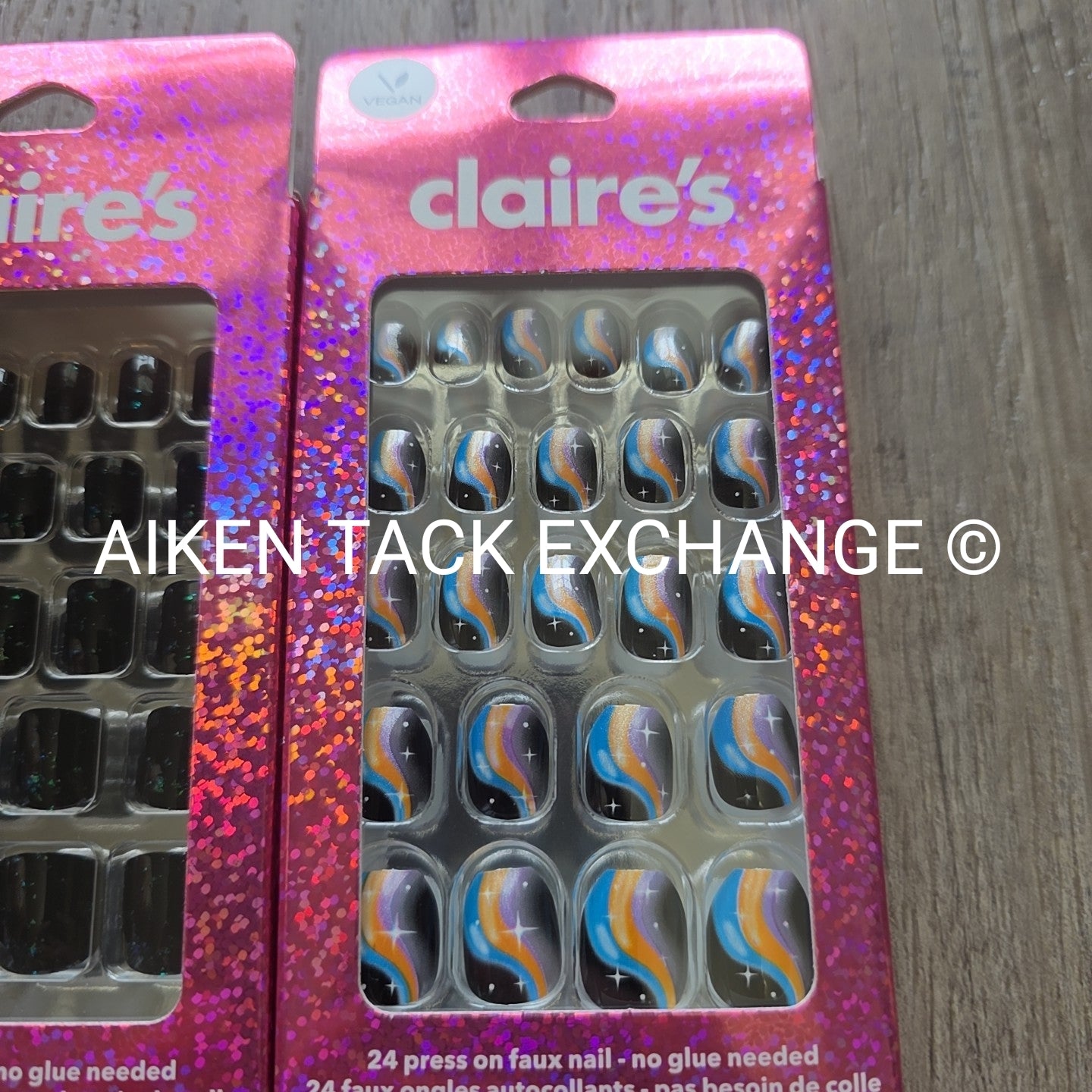 Claire's Press-On Nails (2 Sets) - 24 Count Each (48 Total)
