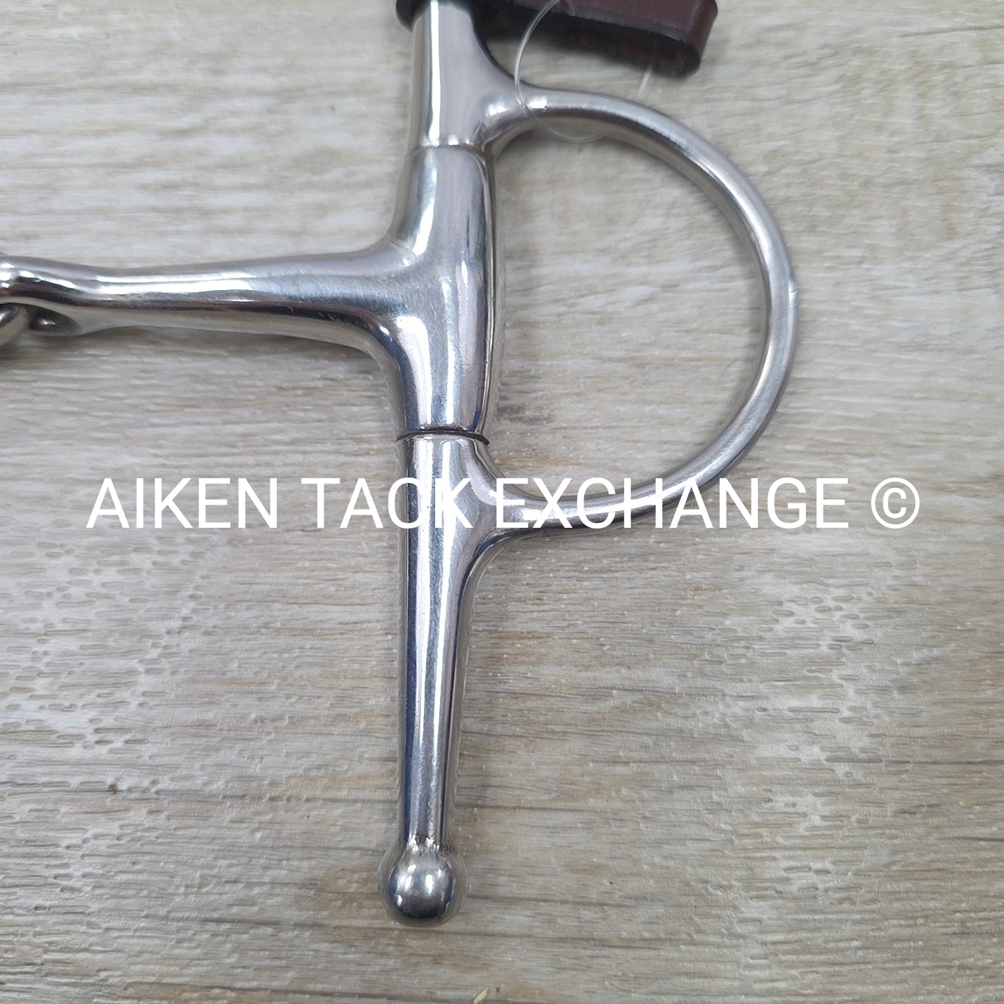 Centuar Double Joint Full Cheek Bit with Keepers 5.25"