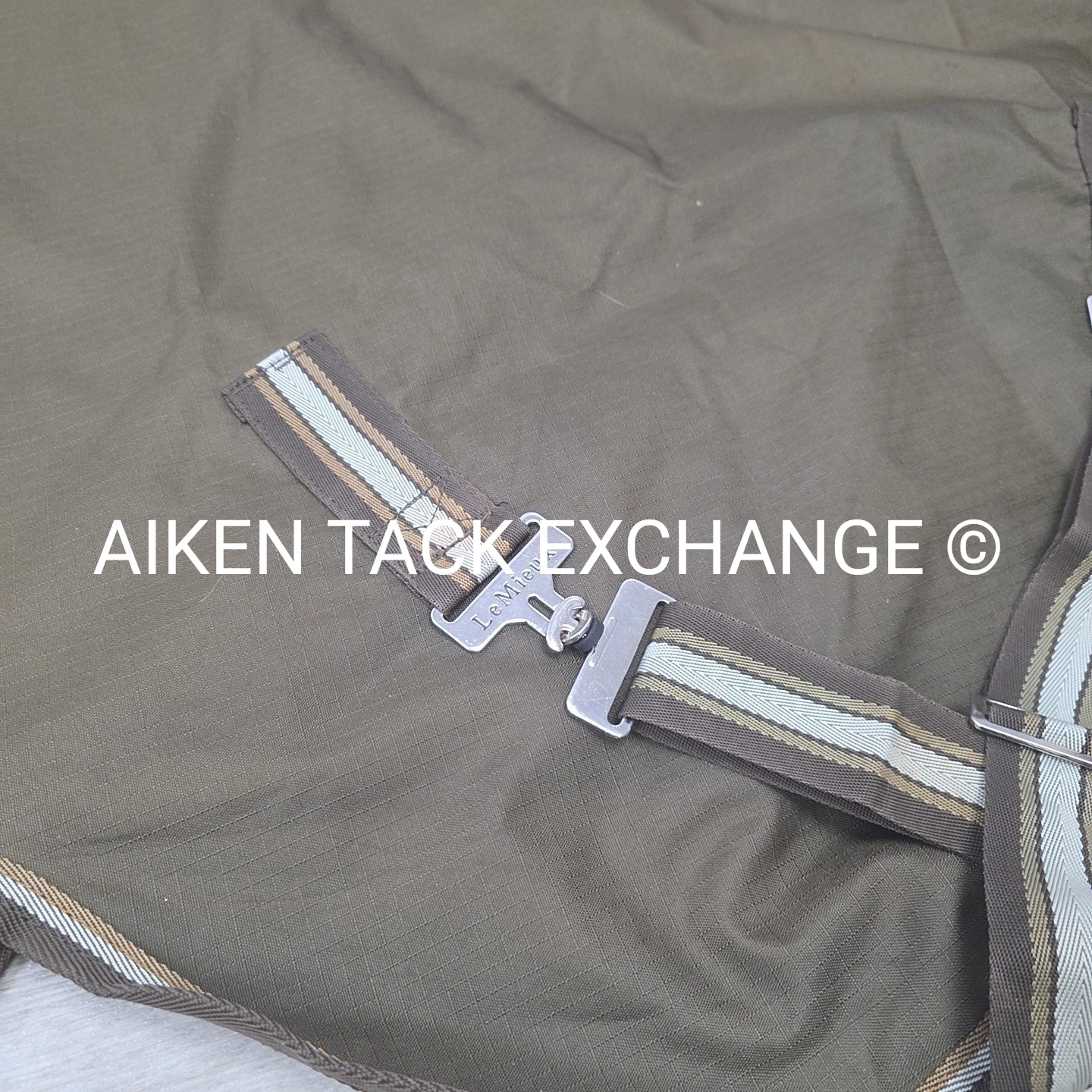LeMieux Arika Ripstop 0g Turnout Rug w/ Neck Cover, Size 75"