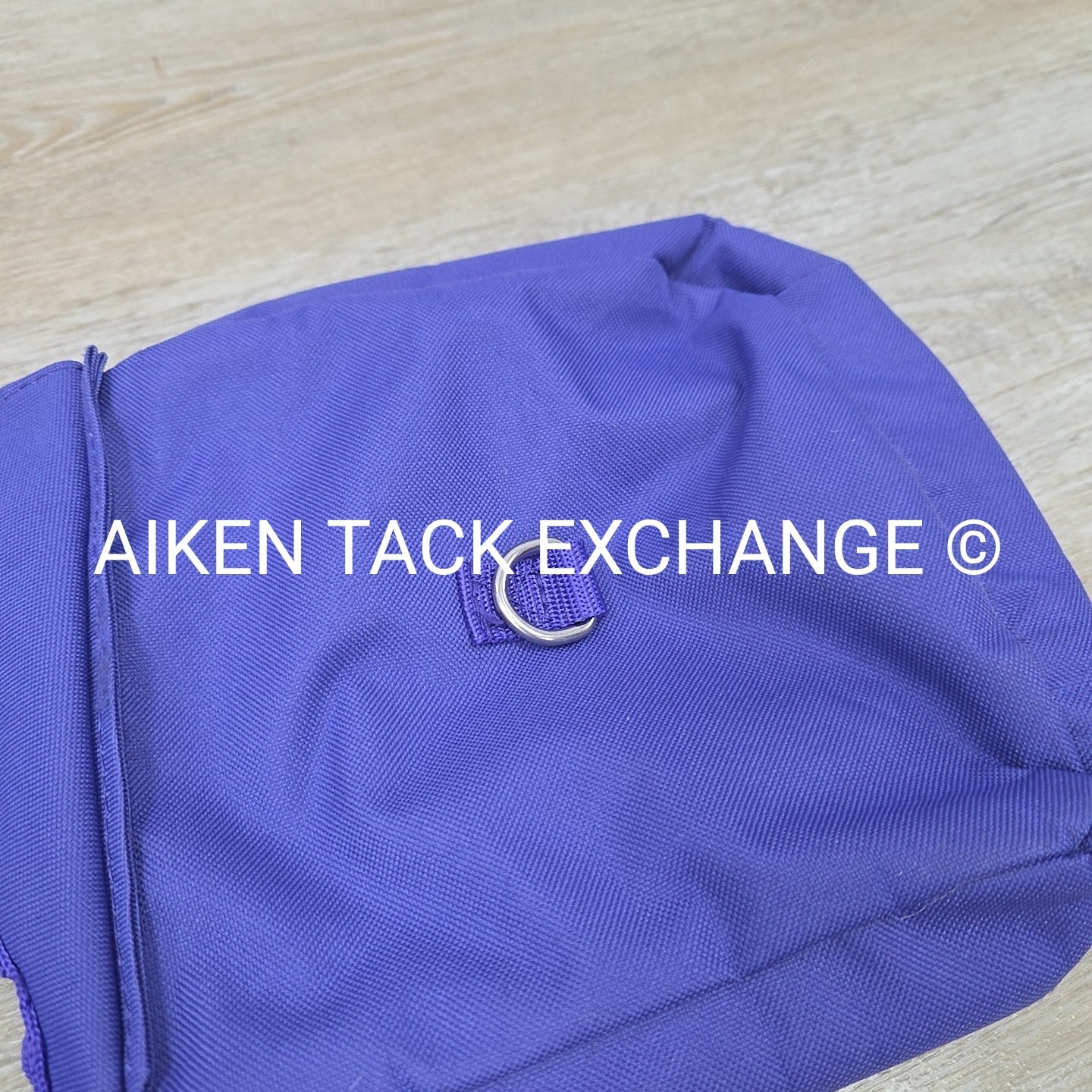 Nylon Multi-Pocket Saddle Bag for Horn, Purple