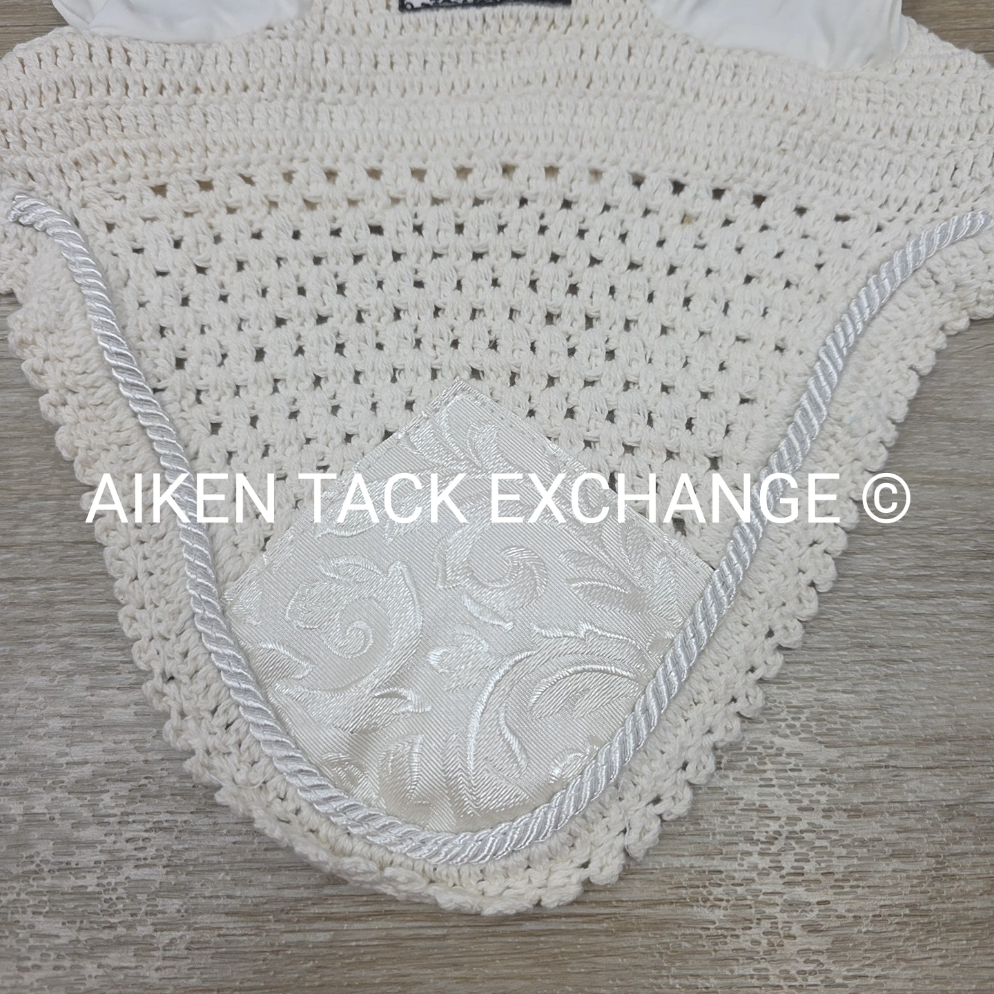 My Horses Closet Square Dressage Saddle Pad & Ear Bonnet, Size Full