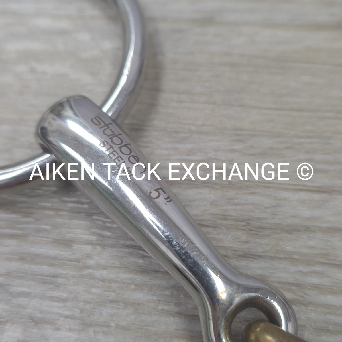 Stubben STEELtec Double Joint Loose Ring Bit 5"