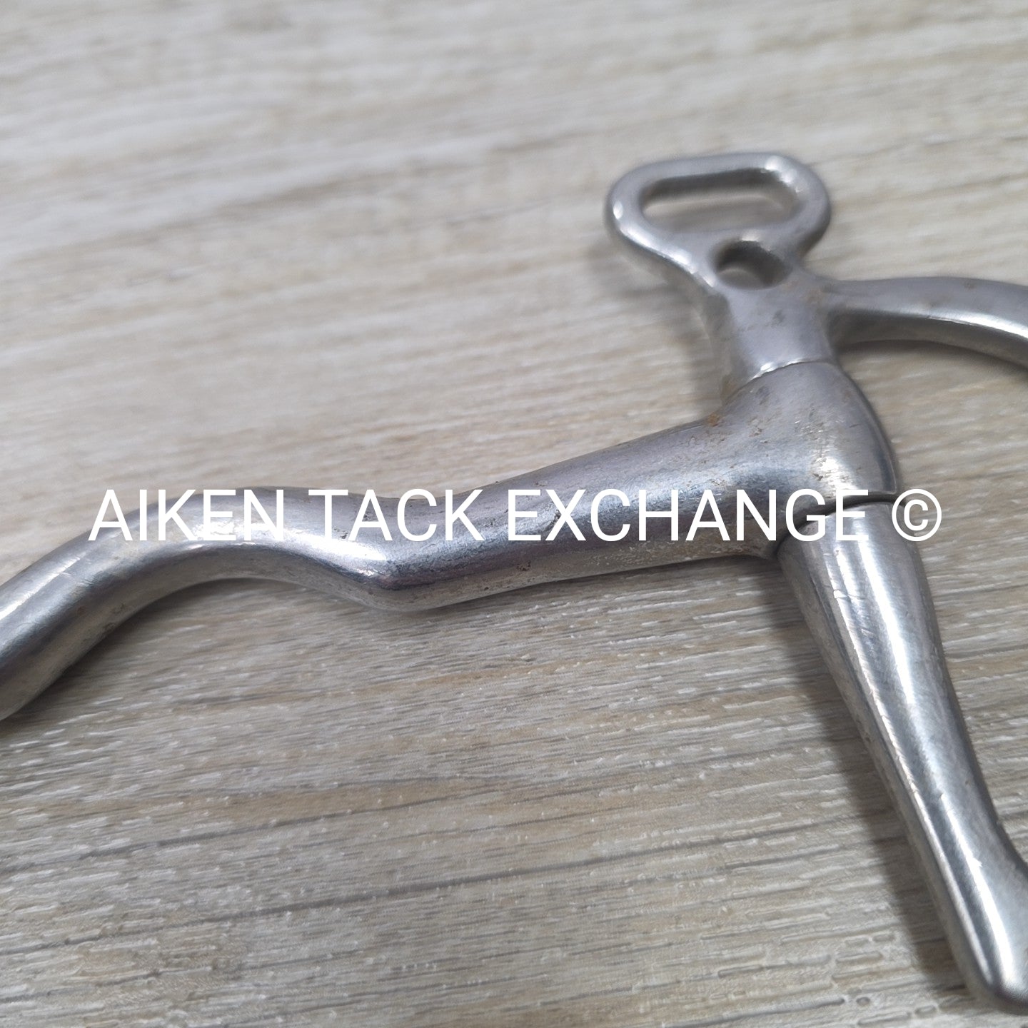 Mullen Mouth Uxeter Kimberwick Bit 5" (No Hooks & Curb Chain)