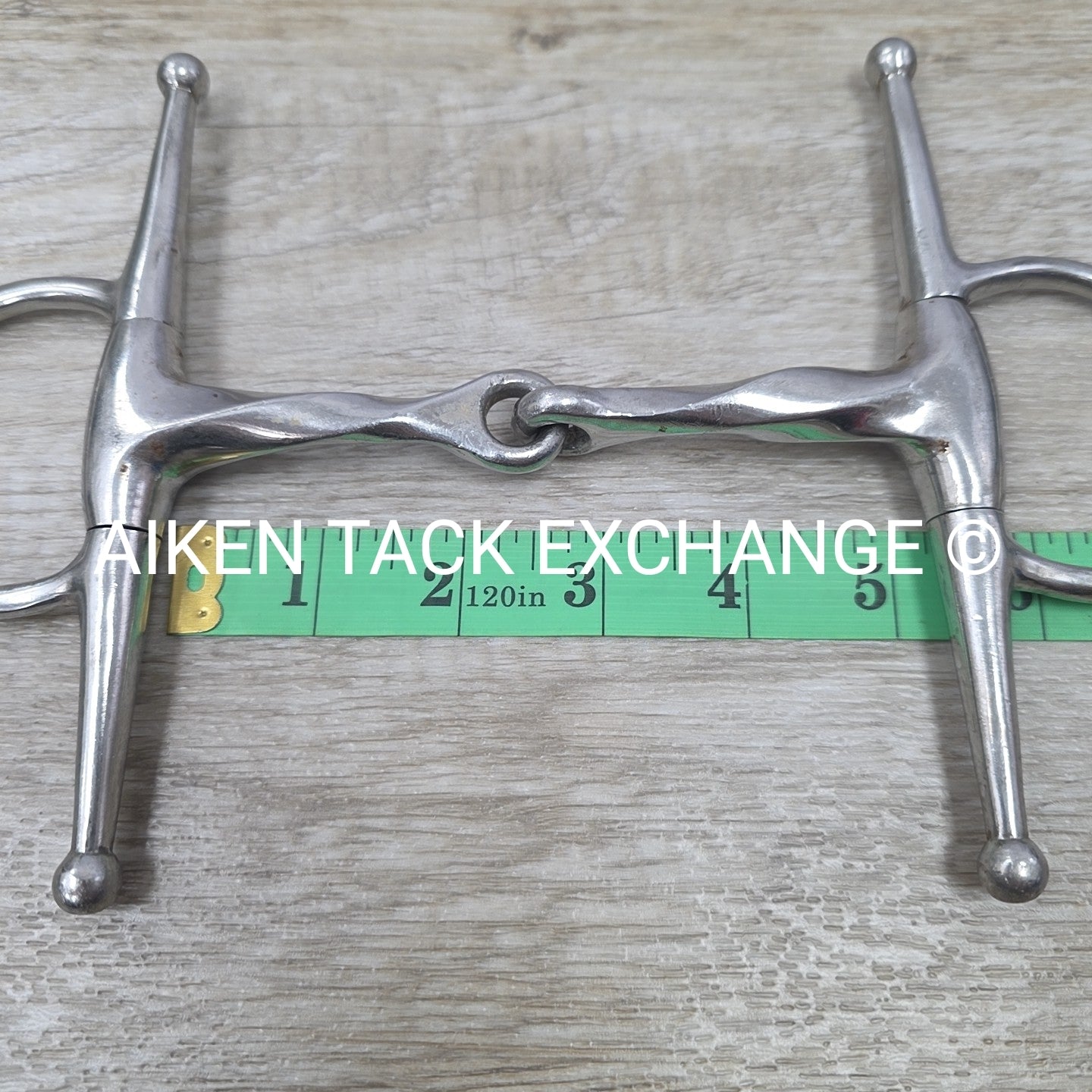 Korsteel Single Joint Slow Twist Full Cheek Bit 5'