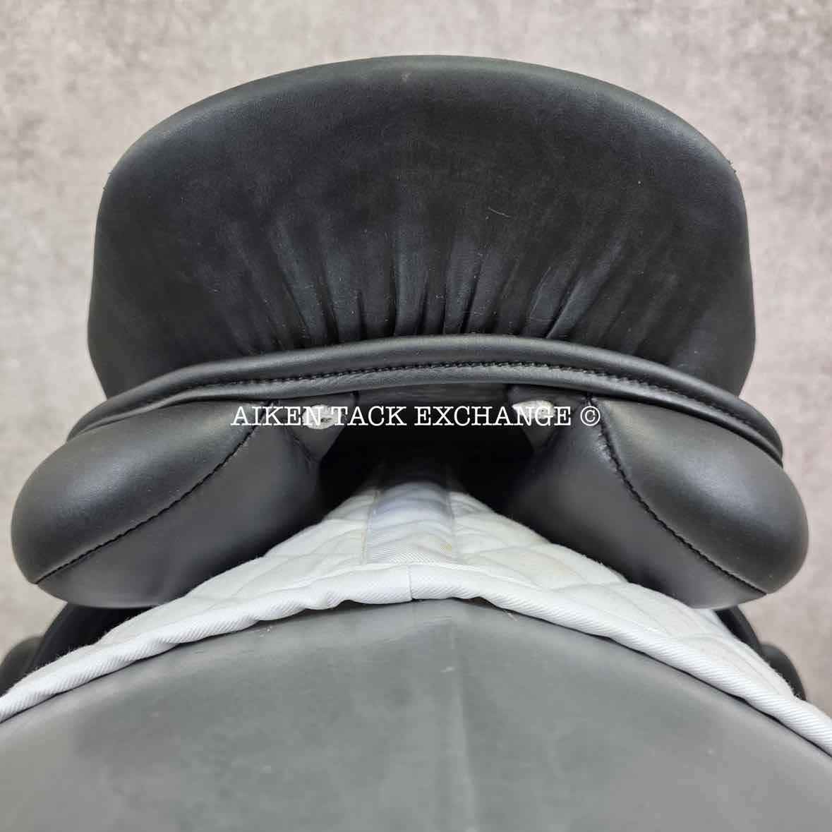 **On Trial** 2010 Schleese Eagle XC Monoflap Jump Saddle, 18" Seat, Adjustable AdapTree, Wool Flocked Panels