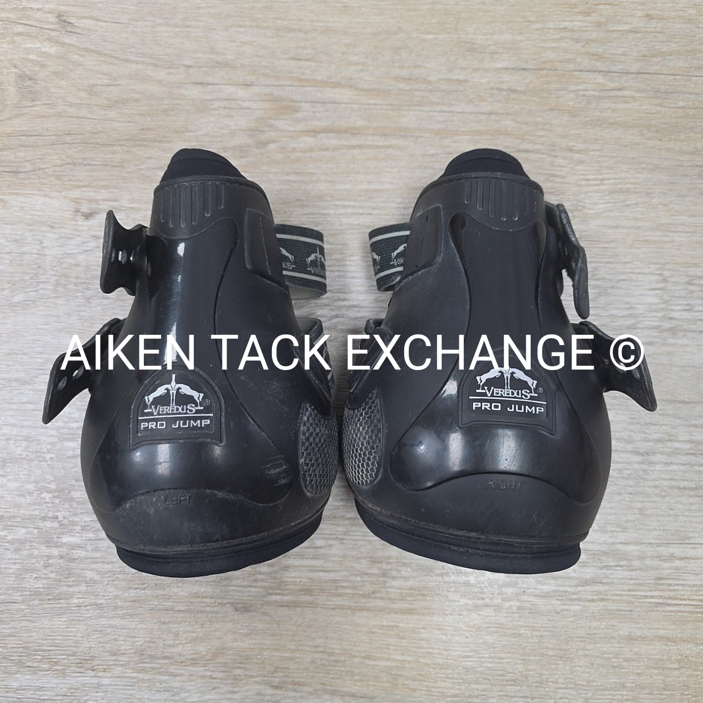 Veredus Pro Jump Hind Fetlock Boots, Black, Size Medium