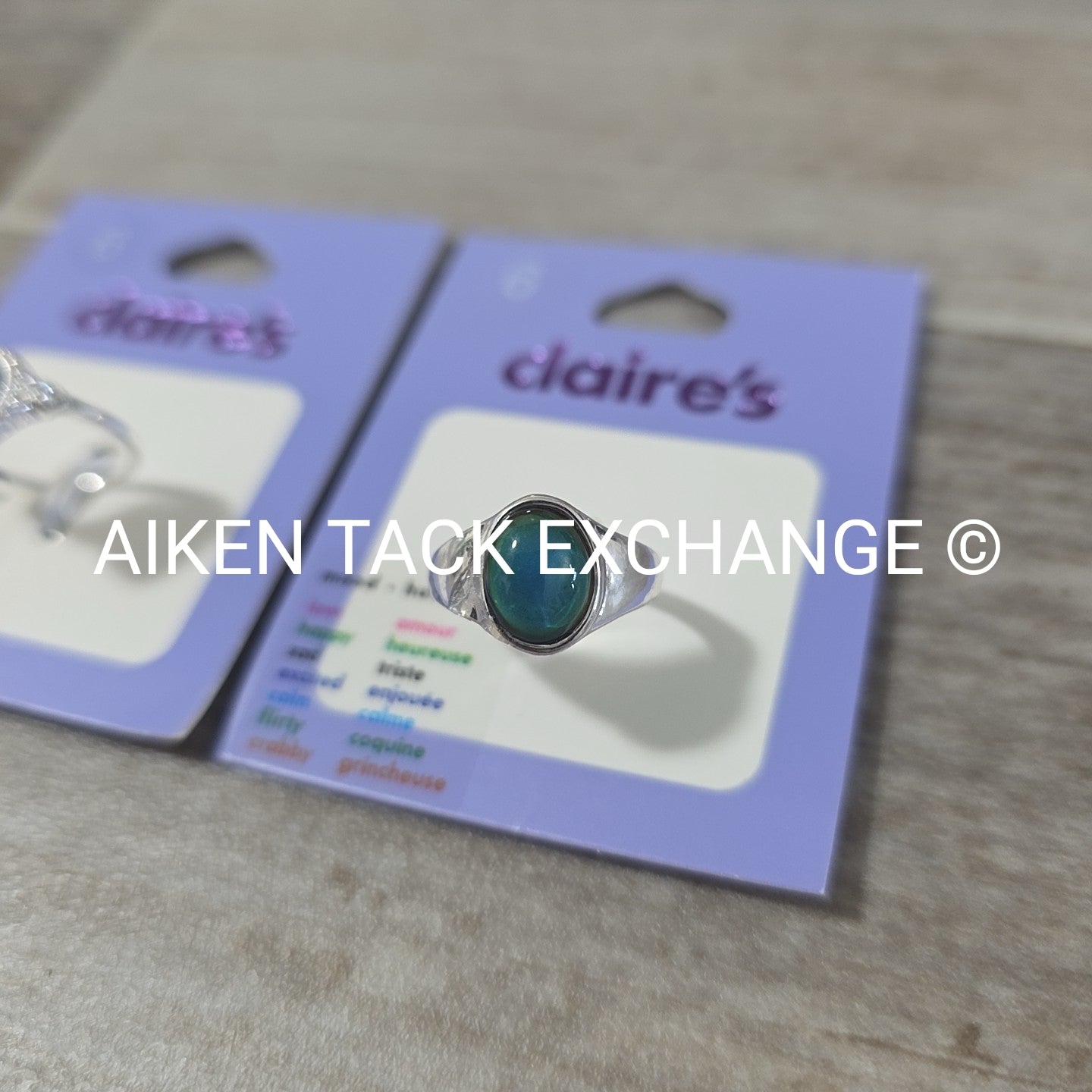 Claire's Mood Rings (2) - Size 6