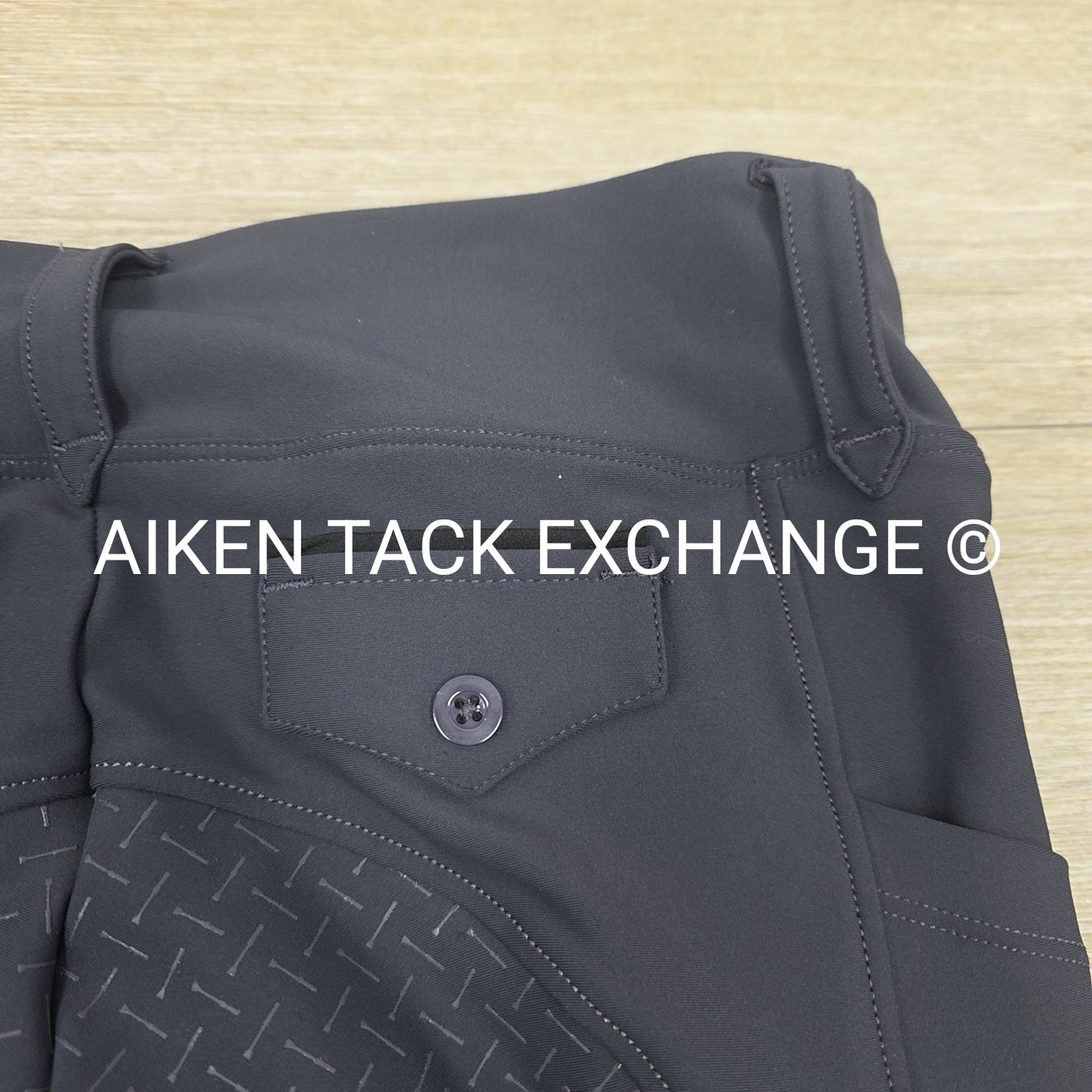 Free Ride Equestrian Silicone Grip Full Seat Pull On Tights, Women's Medium