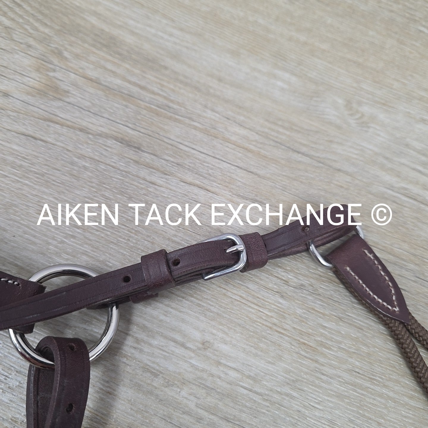 Devoucoux 3 Point Elastic Breastplate, Brown, Size Large