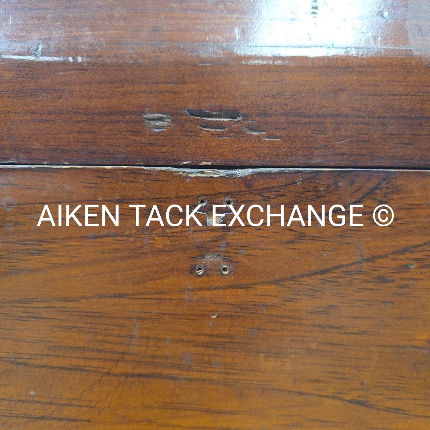 Saddle Rack with Tack Storage