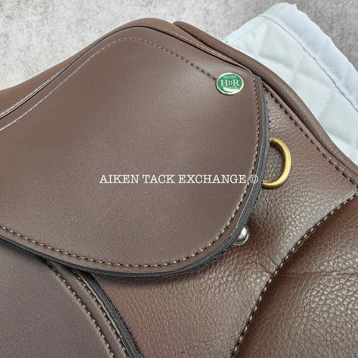 HDR - Henri de Rivel Vegan-X IGP All Purpose Saddle, 15.75" Seat, Adjustable Tree - Changeable Gullet, Wool Flocked Panels