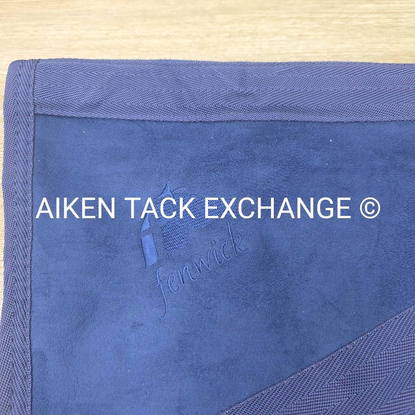 Fenwick Equestrian EquSuede Quarter Sheet, Blue, Size Large