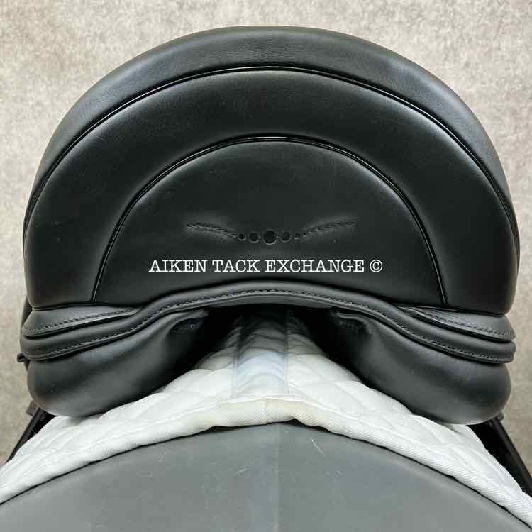 2022 Prestige X-D2 K Zero Dressage Saddle, 17" Seat, Medium Tree, Wool Flocked Pony Panels with Shoulder Relief