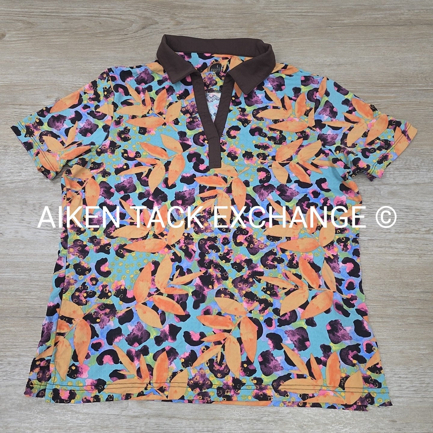 EIS Short Sleeve Polo Top, Size X-Large