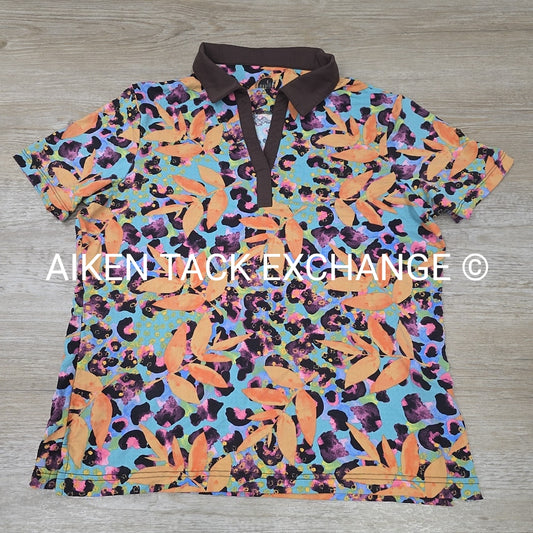 EIS Short Sleeve Polo Top, Size X-Large