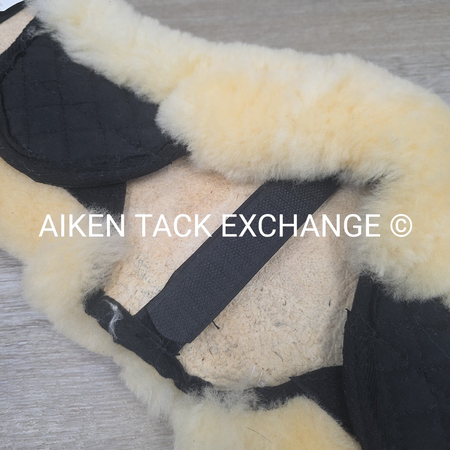 HKM Sheepskin Girth Cover, 24"