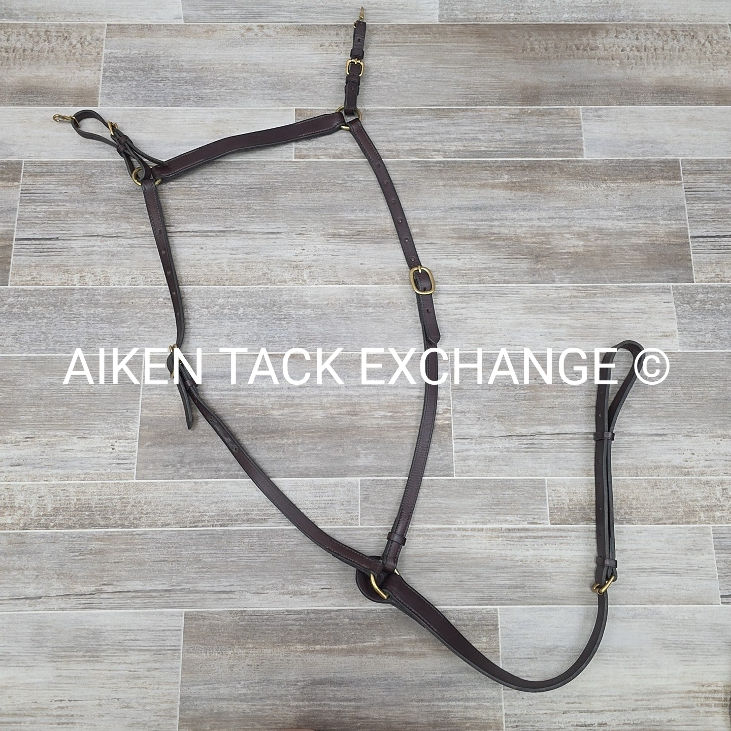 Nunn Finer Hunting Breastplate, Brown, Oversize (Has Nameplate Holes)