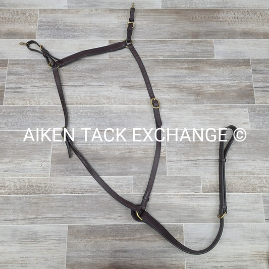 Nunn Finer Hunting Breastplate, Brown, Oversize (Has Nameplate Holes)
