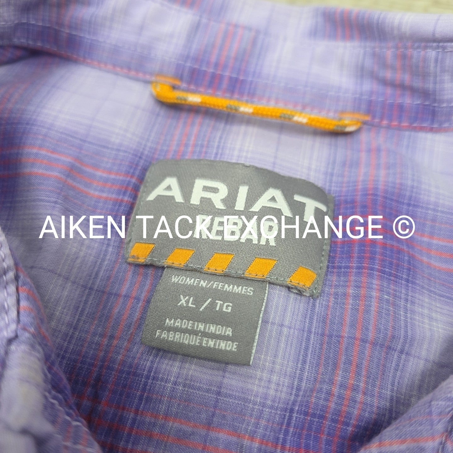 Ariat Rebar Long Sleeve Button Up Top, Size X-Large