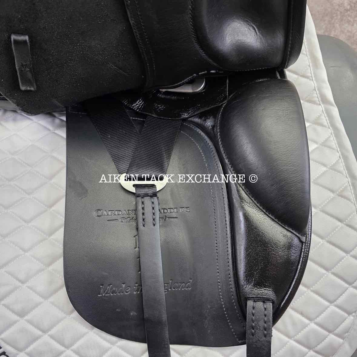 Cardanel Olympik MK2 Dressage Saddle, 17" Seat - Short Flap, Medium Narrow Tree, Wool Flocked Panels