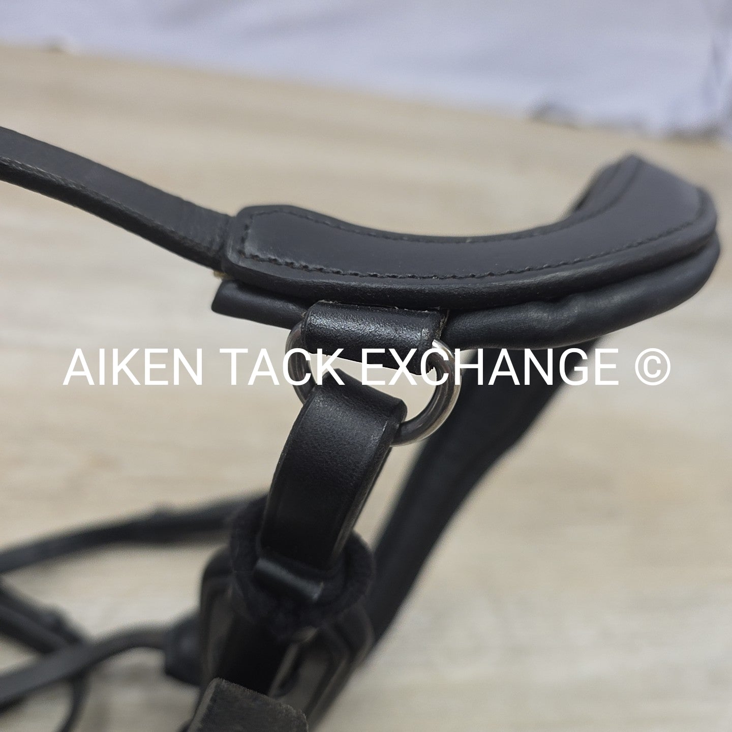 KL Select Red Barn Arena Weymouth Double Bridle, No Reins, Size Full