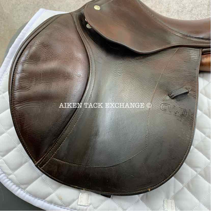 2007 CWD SE01 Close Contact Jump Saddle 16.5" Seat, 0L Flap, Medium Tree, Foam Panels, Full Buffalo Leather