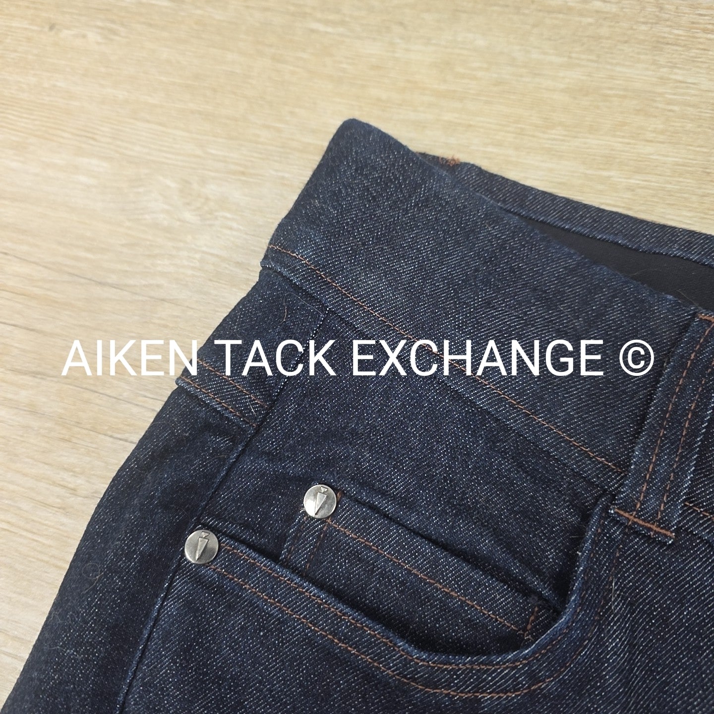 Kerrits Stretch Denim Full Seat Breeches, Size Small