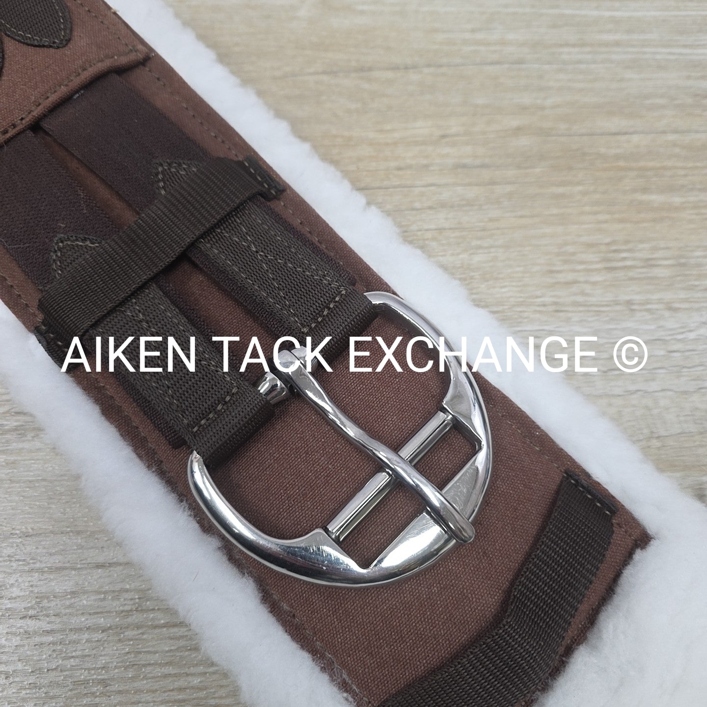 Lettia Memory Foam Western Cinch, Brown, 30"