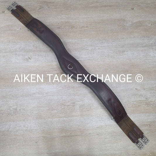 Total Saddle Fit Anatomic Shoulder Relief Girth, Brown, 54"
