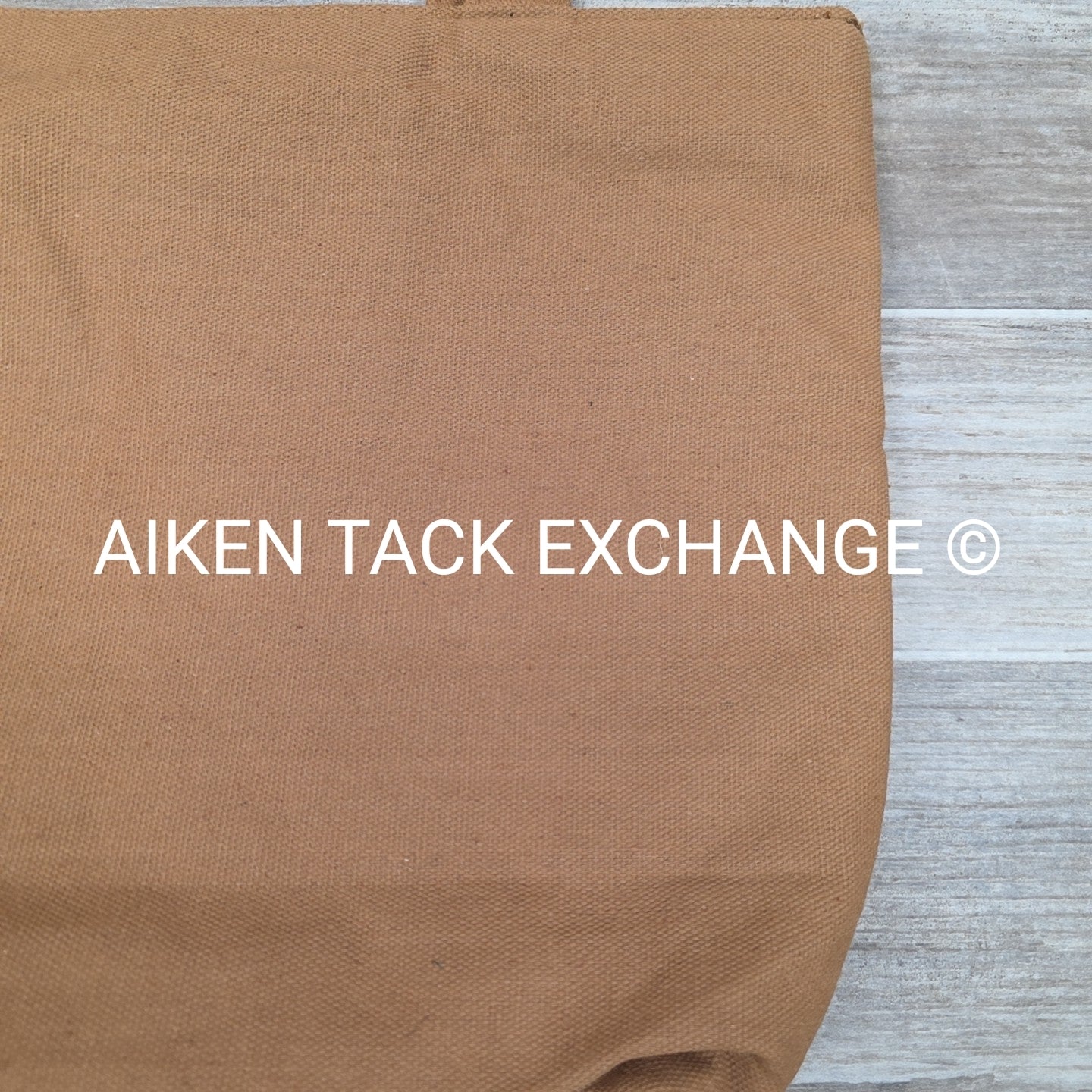 Canvas Foxhunting Tote Bag