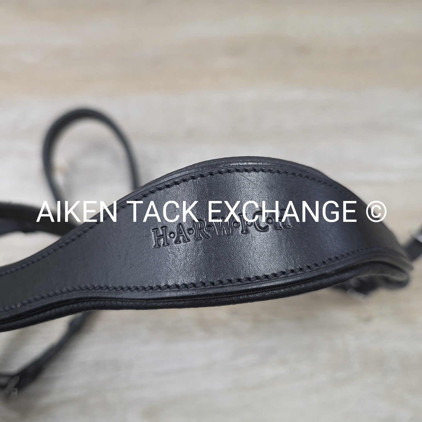 SmartPak Harwich Ergonomic Bridle with Horze Bling Browband, No Reins, Black, Si