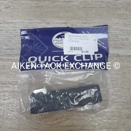 Weatherbeeta Quick Clip Front Chest Strap for Blankets