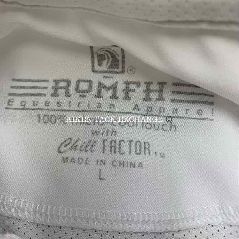Romfh Short Sleeve Show Shirt, Size Large