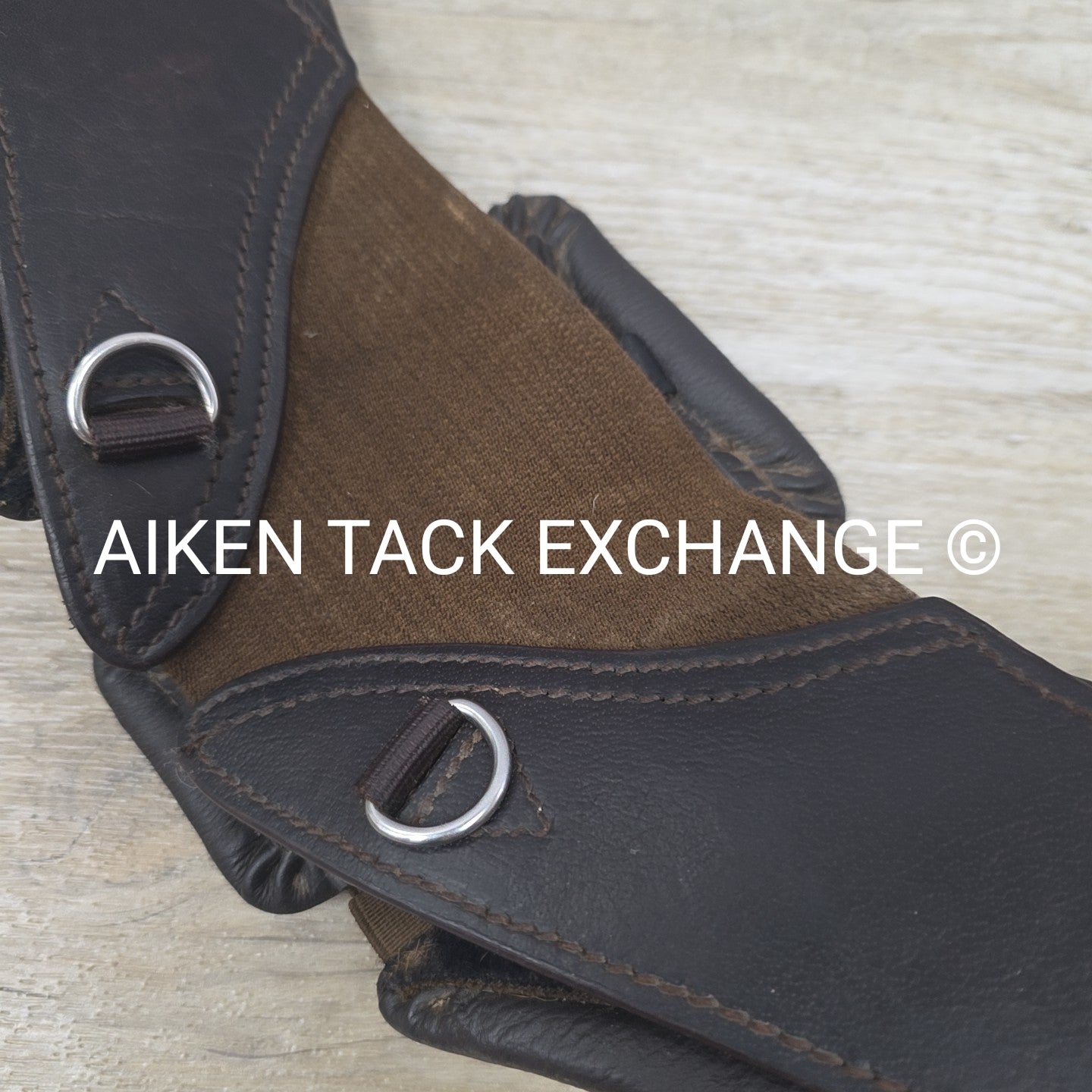 Total Saddle Fit StretchTec Anatomic Shoulder Relief Girth, Brown, 56"