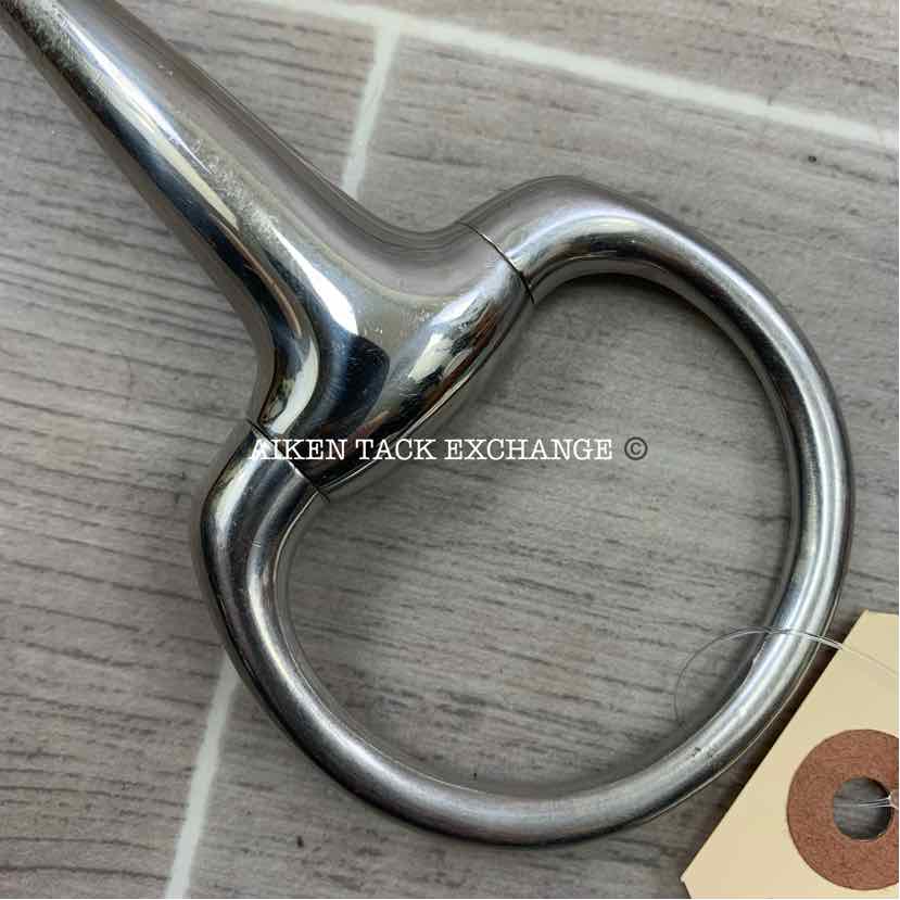 Stubben Single Joint Eggbutt Bradoon Bit 5.25"
