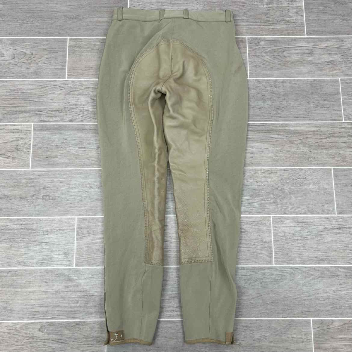 Ovation Celebrity Slim Deerskin Full Seat Breeches, Size 28 R