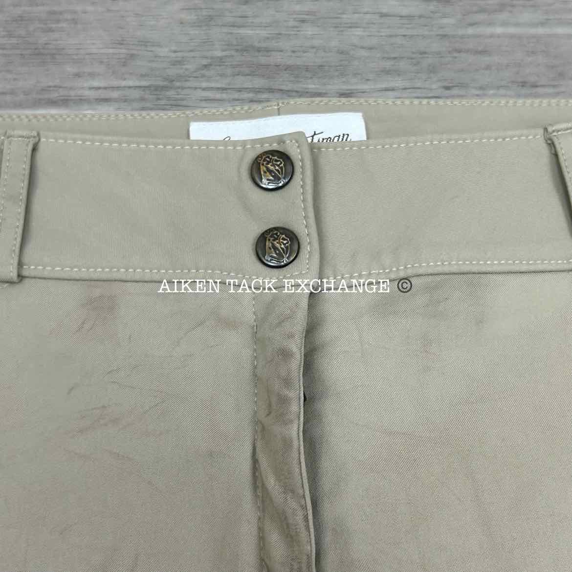 Tailored Sportsman Trophy Hunter Knee Patch Breeches, Size 34