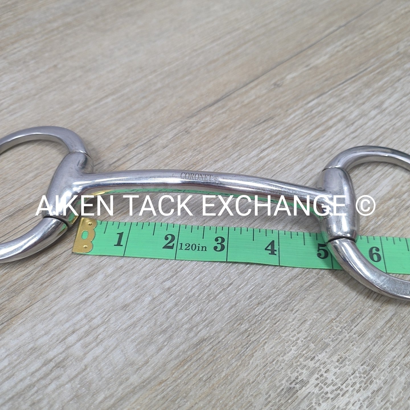 Coronet Mullen Mouth Eggbutt Bit 4.75"